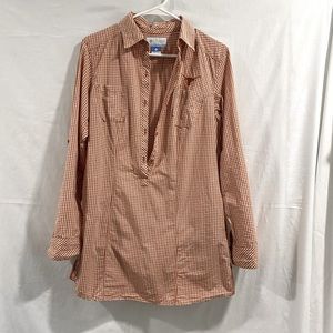 Columbia collegiate top or mini dress